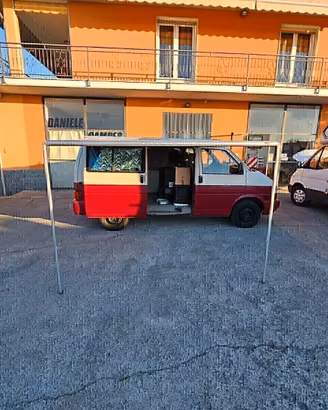 vw caravelle semicamperizzato 9 posti 2 letto RITI