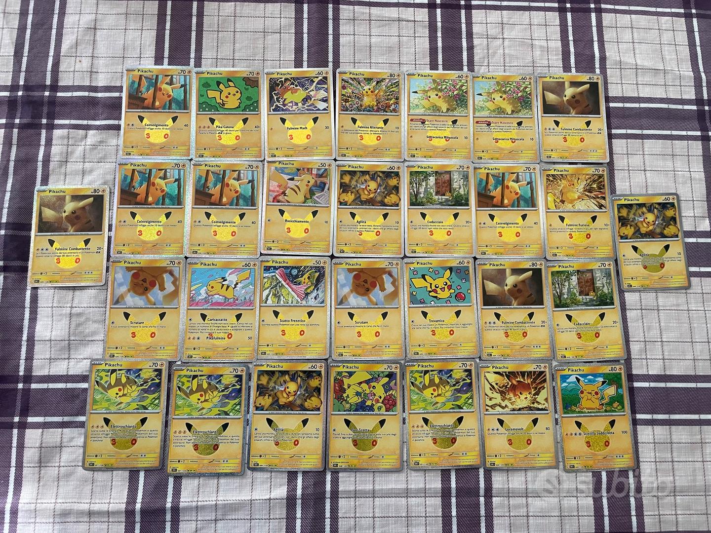 Pikachu 30 - Collezionismo In vendita a Caserta