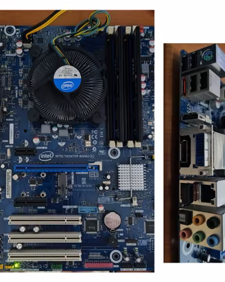 SCHEDA MADRE-INTEL DH77KC, I7-3770, RAM-16GB DDR3