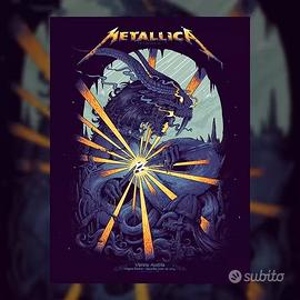 Metallica M72 WT - PopUp Poster Vienna Numbered