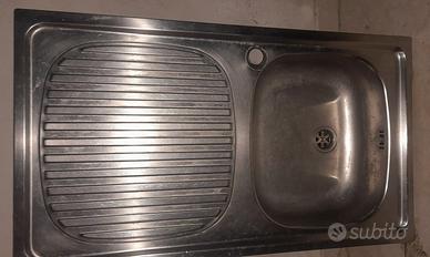 Lavabo cucina da incasso una vasca e gocciolatoio