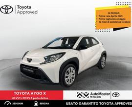 Toyota Aygo X 1.0 VVT-i 72 CV 5 porte Active