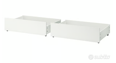 Coppia cassetti sottoletto IKEA