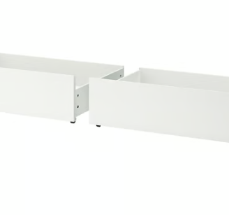 Coppia cassetti sottoletto IKEA