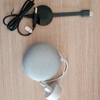 Chromecast e Google Home Mini