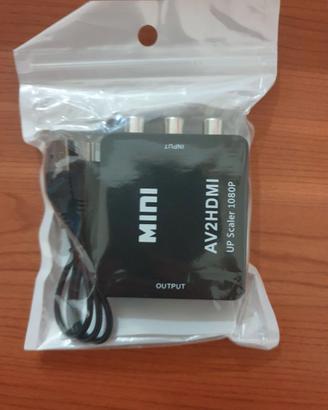Convertitore da RCA AV a HDMI 1080p TV e monitor