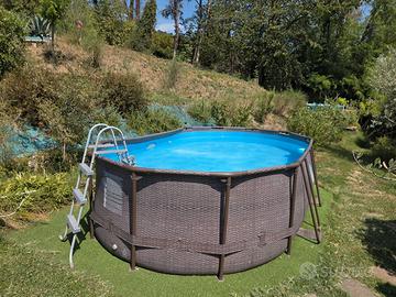 Piscina ovale Bestway fuori terra