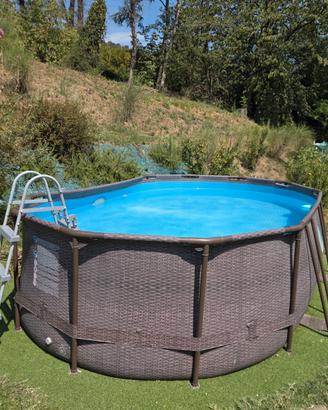 Piscina ovale Bestway fuori terra