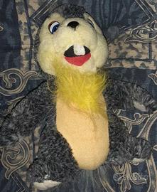 Peluche plush toy Scoiattolo castoro vintage toys