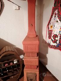 Antica stufa in terracotta 