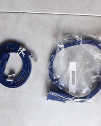 Cavo console da RJ45 a DB9 seriale RS232