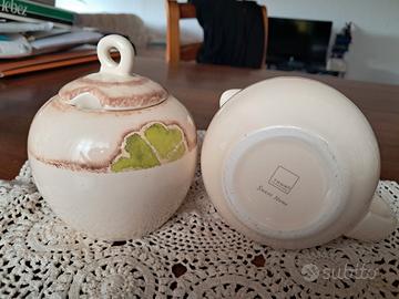 Zuccheriera e lattiera THUN