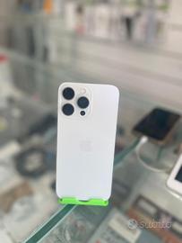iPhone 15 Pro 256GB Bianco-Batteria Originale100%