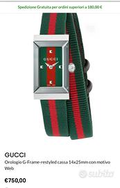 orologio GUCCI donna nuovo