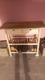 mobile carrello ikea con ruote