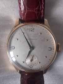 Longines anni '40 oro 14 kt