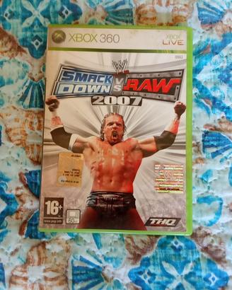 Smackdown Vs Raw 2007- Xbox 360 Pal Ita