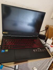 laptop gaming acer nitro 5 an515-58 con full setup