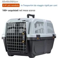 Trasportino scudo 40 x 60 per cani
