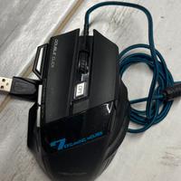 Tastiera gaming + mouse