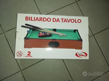 biliardo da tavolo gioco