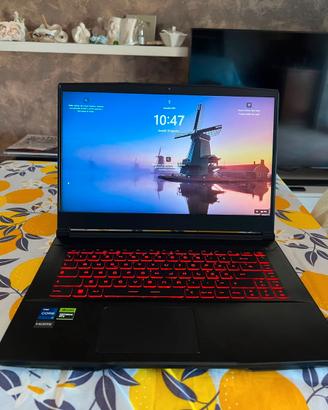 MSI GF63 Thin Gaming  i7-12650H RTX 4060 8GB