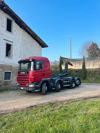 Scania 164G 480 scarrabile Prismag 32ton 8x2