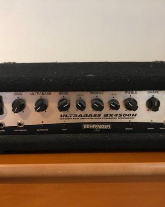 Testata per basso  Behringer Bx4500H 450W