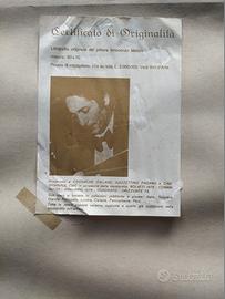 Litografia originale "Nudo" di Innocenzo Melani