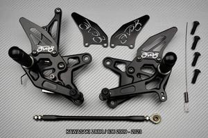 Pedane arretrate KAWASAKI ZX6R 600 636 2009 - 2023