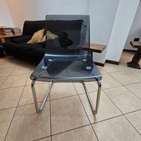 sedia design trasparente