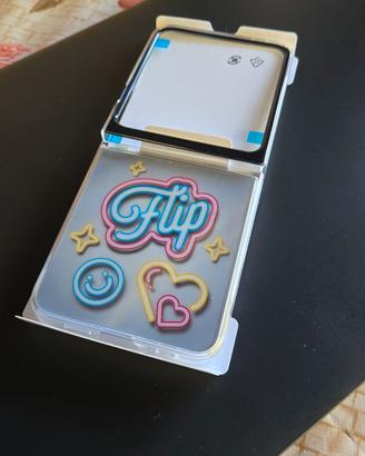 Cover Samsung zFlip6/7FE con Card Neon