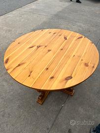 Tavolo arte povera legno di pino