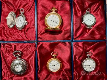 Collezione Orologi da Tasca – 6 pezzi Quartz