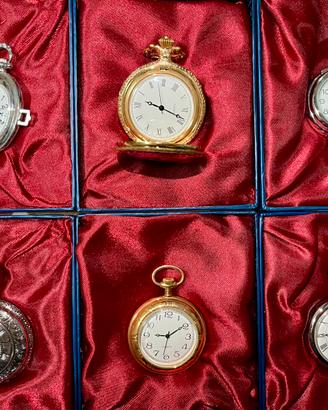 Collezione Orologi da Tasca – 6 pezzi Quartz