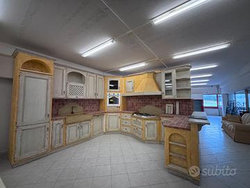 Cucina in finta muratura - artigianale