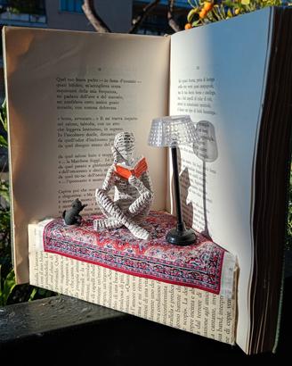 LIBRO /SCULTURA TRIDIMENSIONALE.