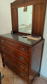 ARREDAMENTO CLASSICO COMPLETO IN LEGNO MASS