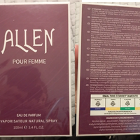 Allen, profumo 100 mL equivalente