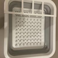 Stock 345pz scolapiatti in silicone