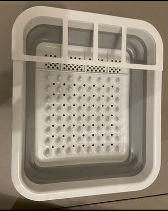 Stock 345pz scolapiatti in silicone