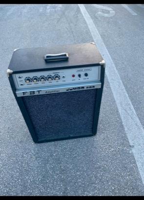 Amplificatore anni 70 fbt jumbo 200