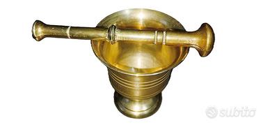 MORTAIOIN OTTONE CON PESTELLO ANNI 80