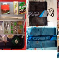 Sacca a rete Cressi e altro per il mare