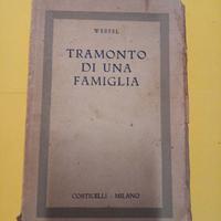 Franz Werfel "Tramonto di una famiglia"