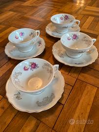 Set da caffe in porcellana vintage