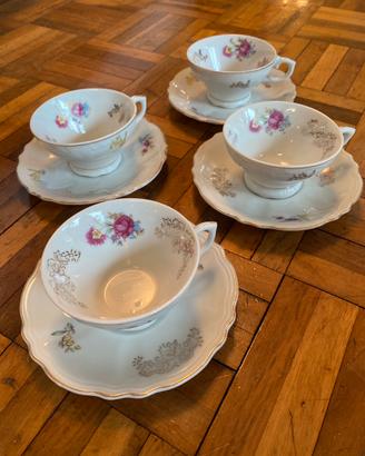 Set da caffe in porcellana vintage