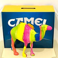 Figura pubblicitaria, scultura Camel