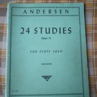 Andersen 24 studi op. 15 per flauto
