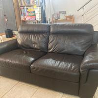 Divano 3 posti vera pelle